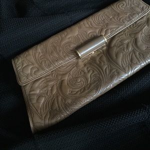 BCBG oversized clutch